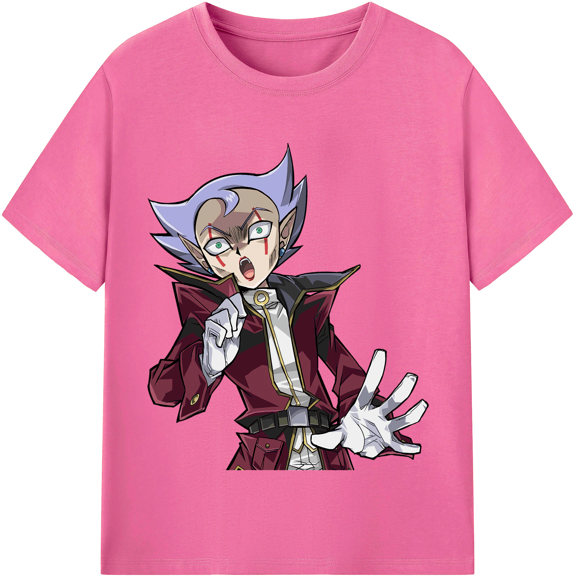 （画像用） 遊☆戯☆王 Yu-Gi-Oh! レディースカジュアルプリントTシャツ（綿100％）
